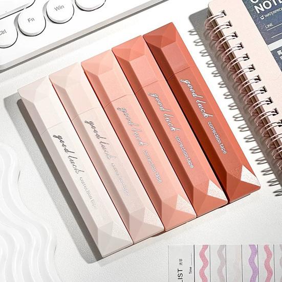 5 шт. Двусторонняя лента-ручка, корректирующая лента, диспенсер для ленты для скрапбукинга, для упаковки подарков, крепления фотографий, поделок своими руками и исправления ошибок