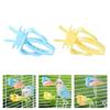 Parrot Food Clip Cage Accessory Vibranted Color Chew Proof Feeding Tool Fruit Vegetable Clips For Small Pets