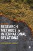 Книга Research Methods In International Relations