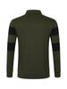 Spring  Autumn Men's Polo Shirt Patchwork Fashion Casual T-shirt with Lapel Stripes Long Sleeved Sports Polo Shirt Men's Top