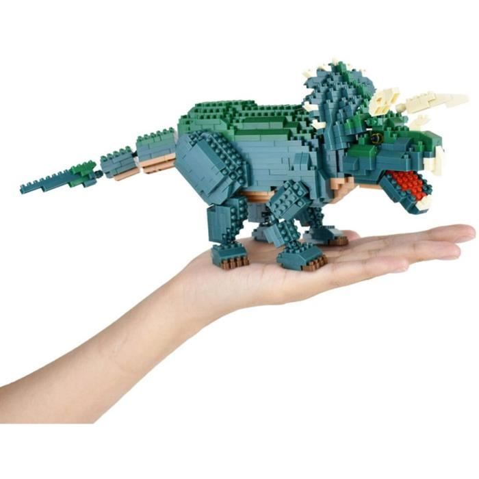 Figurine en briques - BANDAI - NANOBLOCK - Triceratops Deluxe - 930 pcs