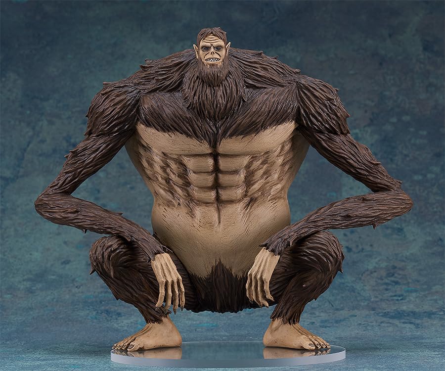 POP UP PARADE Attack On Titan Sieg Jaeger Beast Titan L Size Plastic Painted Complete Figure Ver. Non-scale