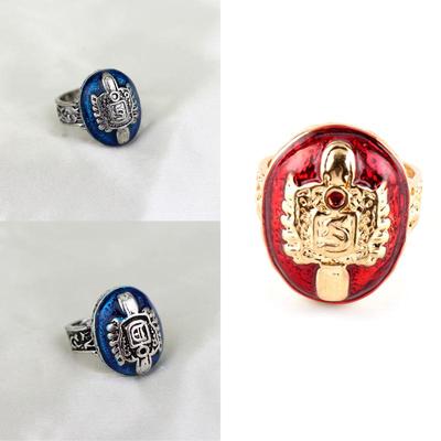 Европейские и американские украшения Дневники вампира Кольцо от солнечного света с дизайном Дэймона и Стефана