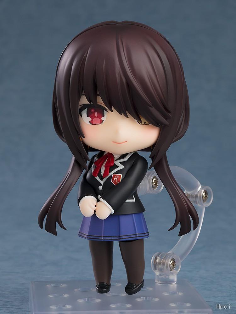 10 см Аниме Date A Live V Фигурка Токисаки Куруми (#2455) Школьная форма Ver Фигурка-акцион OB11 Модель Игрушка Кукла Коллекция Подарок ПВХ