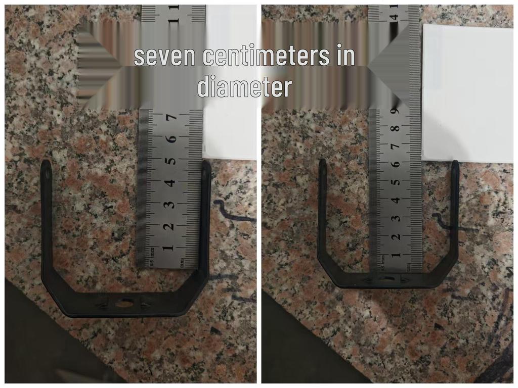 Высокопрочный штампованный кронштейн для прожектора - диаметр от 3,5 до 10 см