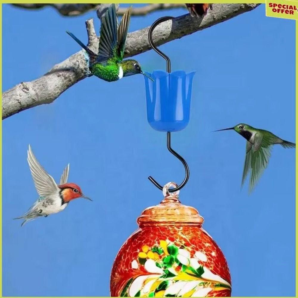 1/3Pcs Multifunctional Anti-Ant Hook Easy To Clean Ant Guard Trough Set Hummingbird Feeders