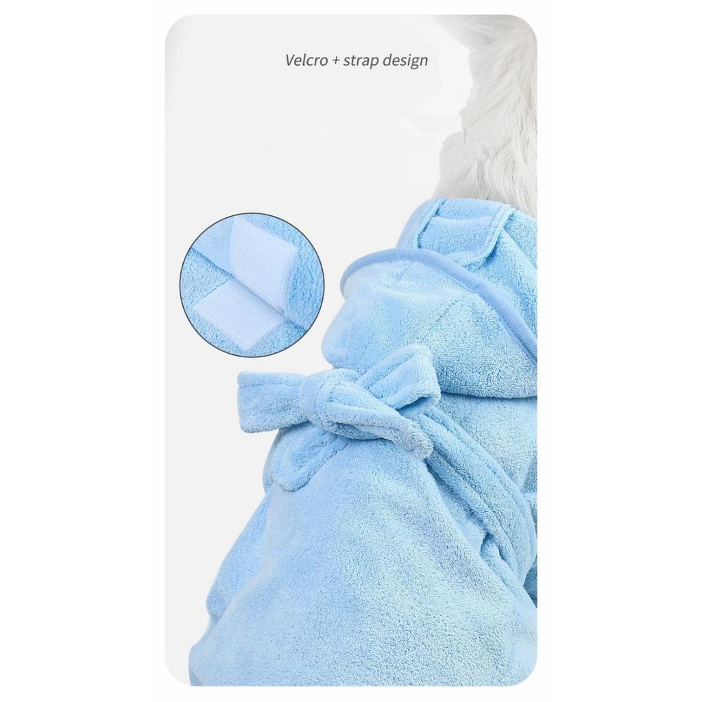 Dogs Can Wear Bath Towels, Dry Bathrobes, Thick Absorbent Towels, Teddy Bears, Schnauzers, French Fighting Cats In All Seasons