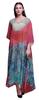 Floral & Feather Artistic Womens Long Beach Kaftan Beachwear Bikini Coverup Maxi