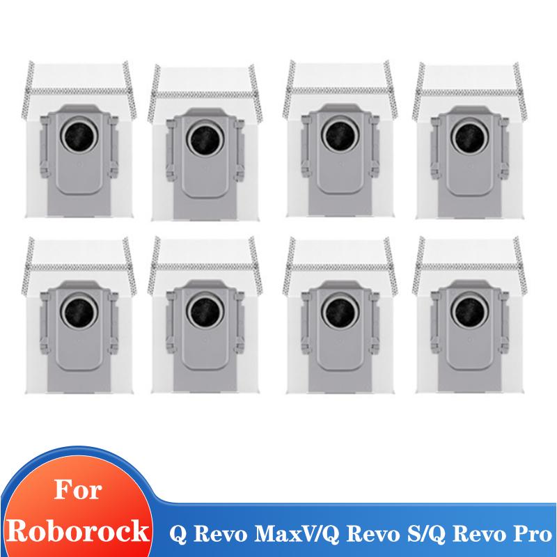 Для роботов-пылесосов Roborock Q Revo MaxV/Q Revo S/Q Revo Pro Аксессуар Пылесборник Основная Боковая Щетка Hepa Фильтр Салфетки Запасные