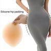 1 Pair Silicone Hip Pads Self-adhesive Invisible Hip Enhancer Shapewear Reusable Washable Women Butt Cushion Hip Dip Filler Corrector