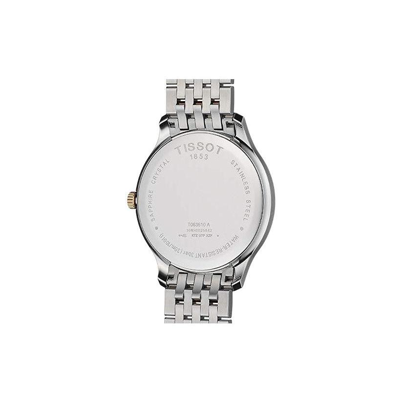 Tissot Junya Collection Кварцевый механизм 30м Водонепроницаемость Мужские часы 42мм Белый циферблат Корпус из нержавеющей стали T063.610.22.037.01