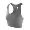 Spiro Womens/Ladies Softex Stretch Sports Sleeveless Crop Top