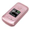 Раскладушка Разблокированный GSM 2G Мобильный Телефон с двумя SIM-слотами 2,4-дюймовый + 1,4-дюймовый Цветной Экран Большие Кнопки Громкий Динамик США