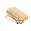 Yogodlns Vintage Frosted Leather Women Long Wallet Fashion Wristlet Clutch Purse Handbags