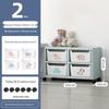 Yeya Children's Bookshelf & Toy Storage Rack