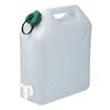 Extra-strong Jerrycan - [BRAND] - with Clean Water Tap 5 Liters - White and Green - Motorhome