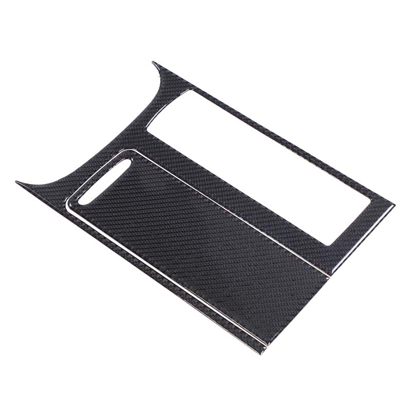 Soft Carbon Fiber Car Center Console Gear Shift Panel Cover Trim Sticker Accessories For Land Rover Range Rover Sport 2018-2022