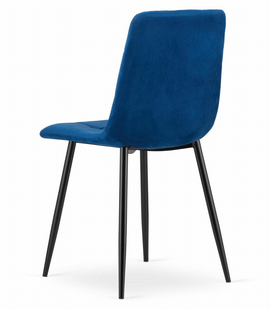 KARA chair - navy blue velvet x 1