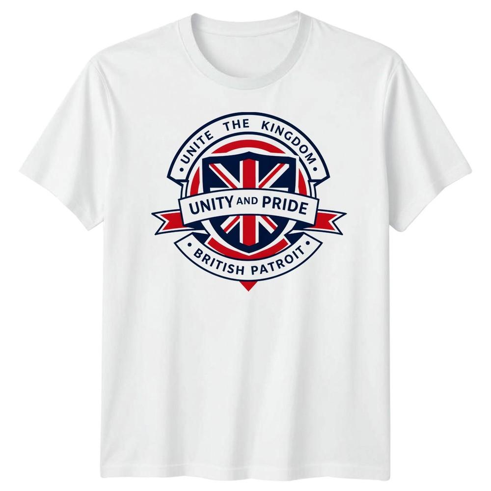Футболка Union Jack Объединенное Королевство Британский Патриот Великобритания Футболка Мужчины Женщины