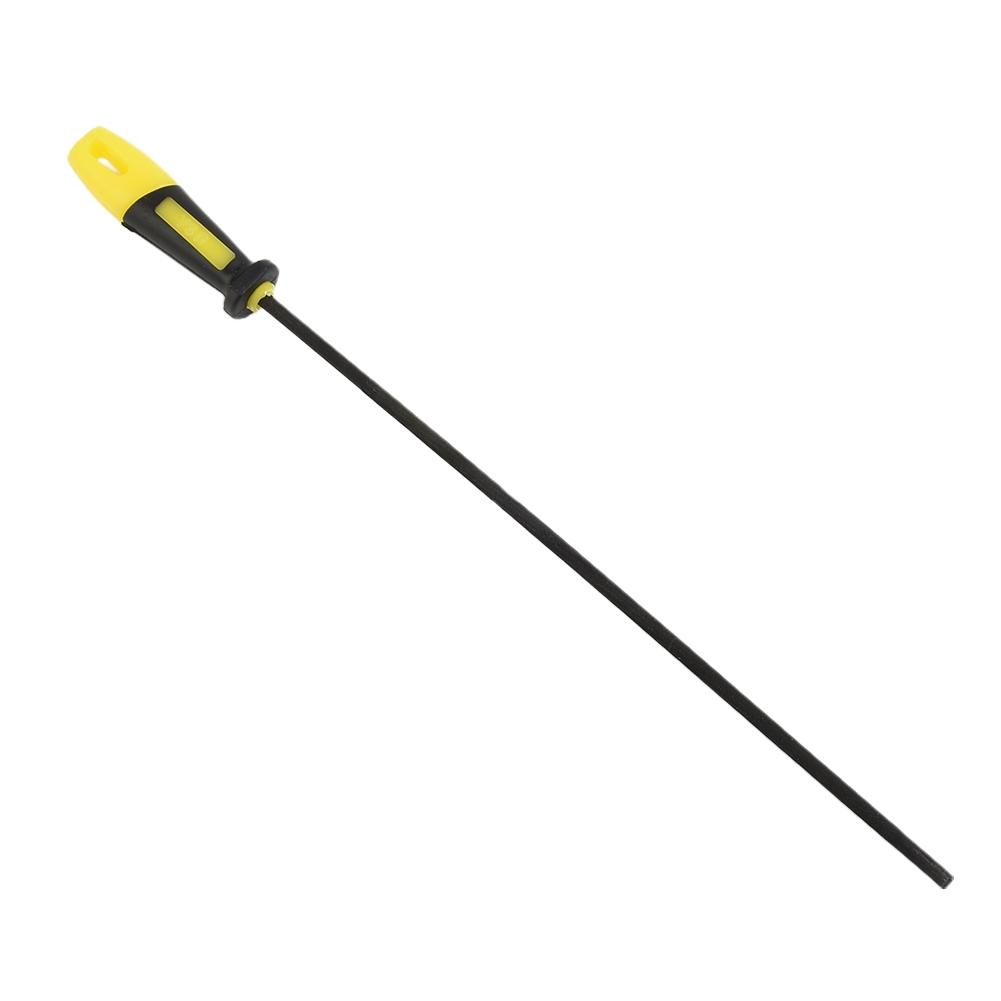 Большой круглый напильник для цепной пилы 3/8" 28,5 см 4,0 мм