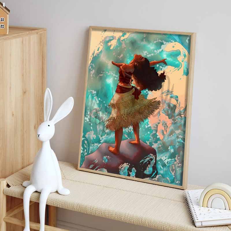 Disney Алмазная живопись 5D DIY Иллюстрация Моаны Арт Мозаика Вышивка Декор Крестиком Подарок