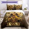 3pcs Duvet Cover Set (1*Duvet Cover + 2*Pillowcase, Without Core), Iota Phi Theta Print Soft All‑Season Bedding Set, Home Bedroom Decor Gift