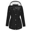 Plus Size Outdoor Waterproof Lightweight Rain Jacket Hooded Raincoat Women Coat