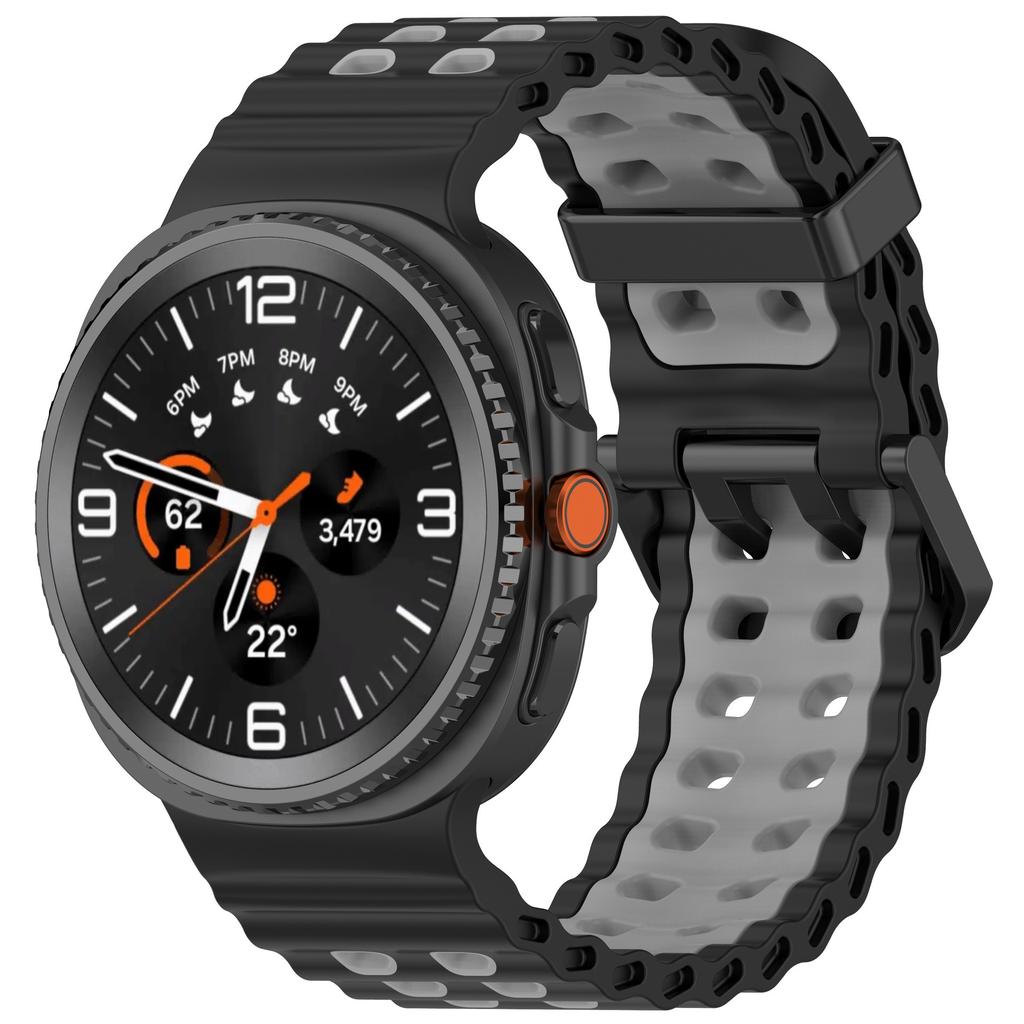 Силиконовый ремешок Ocean для Samsung Galaxy Watch 8 44 мм 40 мм / 8 Classic 46 мм Спортивный браслет для Galaxy Watch 8 Дышащий браслет