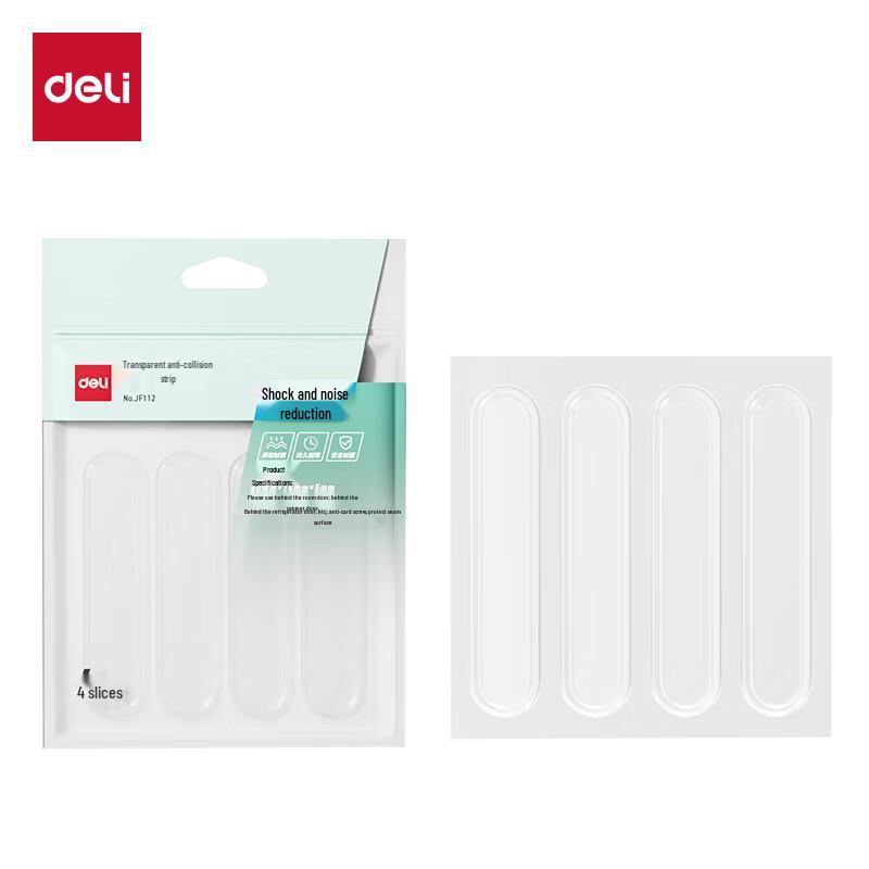 Deli Transparent Silicone Anti-Collision Protector Pads