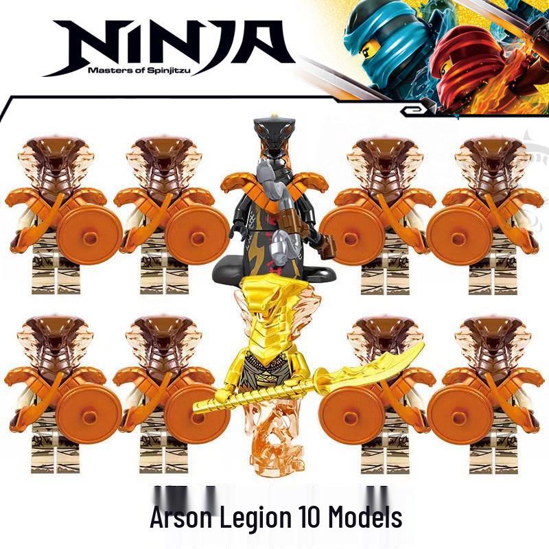Строительные блоки Просвещения: Мотоцикл и Храм Дракона Ninjago с Минифигурками - Образовательный Конструктор для Мальчиков - Идеальный Подарок на День Рождения