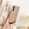 Для Samsung Galaxy Z Fold 4 3 5g Роскошный гальванический чехол с защитой линз Противоударная жесткая задняя крышка с защитой от падения Аксессуары