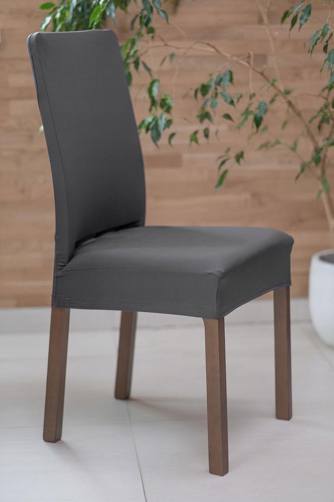 Anthracite Grey Universal Chair Cover