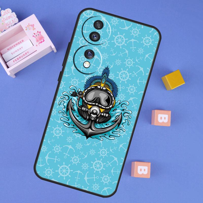 Маска для дайвинга Чехол для дайвинга Для Honor 200 400 Pro 50 70 90 Lite X9a X9b X9c X9d X8b X8c Win Magic 5 6 7 8 Pro Чехол