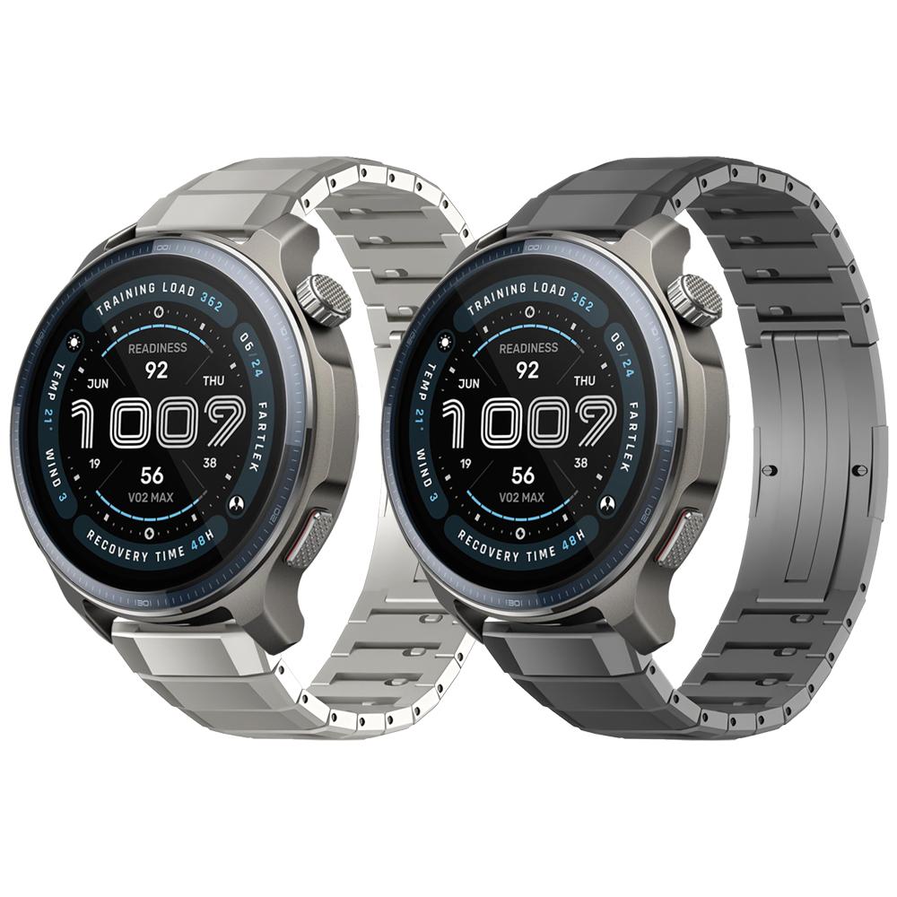 22 мм титановый металлический ремешок для Amazfit Balance 2/Bip 6 5/Cheetah Pro, роскошный ремешок для Amazfit GTR 4 3