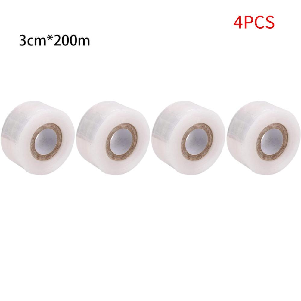 Nursery Grafting Tape Roll Stretchable Self-Adhesive Transparent Grafting Garden Plant Pruning Degradable Tape for Grafting