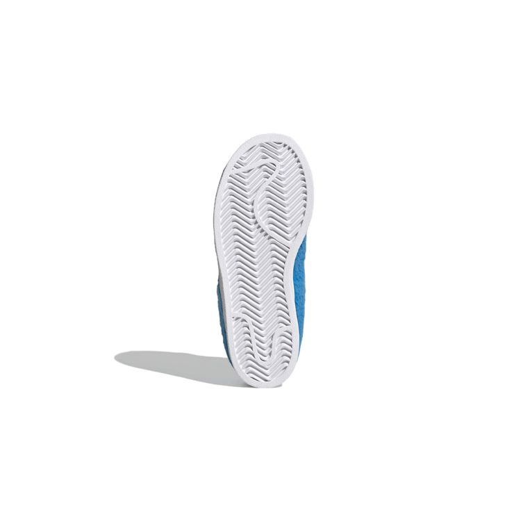 The Simpsons x adidas Superstar Кроссовки для маленьких детей Мардж Симпсон Детские кроссовки Синий Облачно-белый Основной черный GZ1773