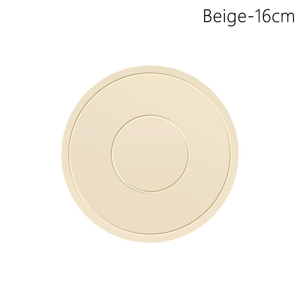 1Pcs Round Silicone Coaster High Temperature Resistant 16/22cm Insulation Pad Thickened Heat Insulation Mat Kitchen Tools