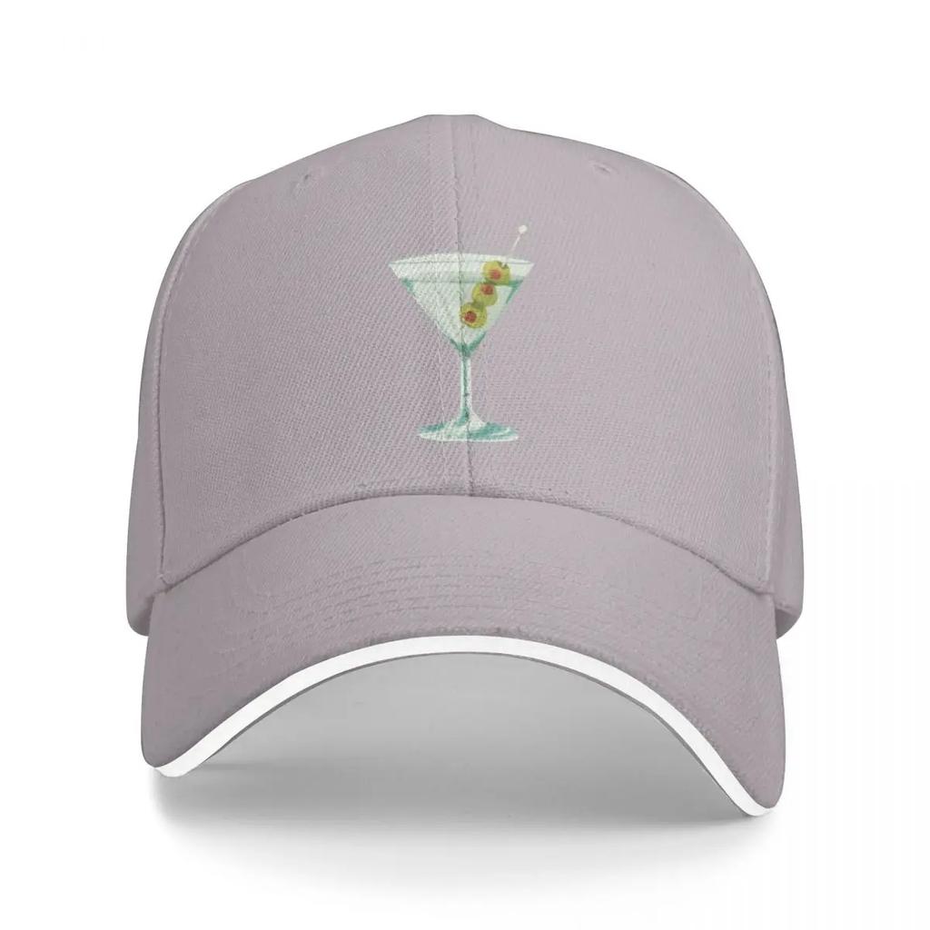 Classic Olive Martini Cocktail Baseball Cap New In Hat Golf Hat black Fashion Beach Unisex Hats Women's
