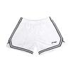 Li Ning CBA Series Striped Breathable Mesh Basketball Shorts Unisex Shorts White AAPU603-1