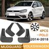 My Good Car For VW Volkswagen Polo Mk4 MK5 9N3 6C 6R 2014~2018 Fender Mud Guard Flaps Splash Flap Accessories 2016 2015 2017