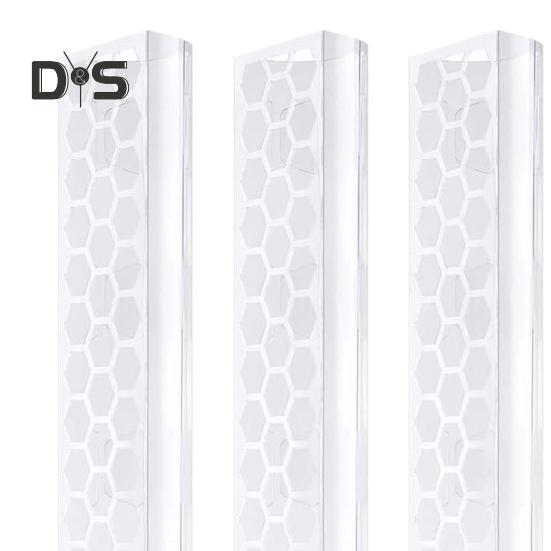 4Pcs Moss Pole Plant Climbing Support D-Shaped Design Easy Attachment Vertical Growth Stackable Plant Supports