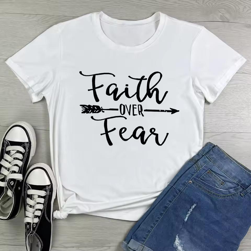 BLACKMYTH Graphic T-Shirts for Women Faith Shirts for Women