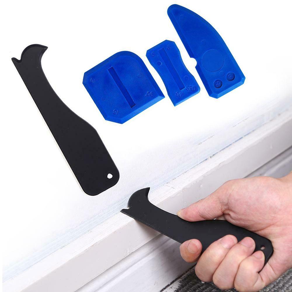 Wear-resisting Silicone Caulk Removal Tool Cement Scraper Sealant Spreader Grout Applicator