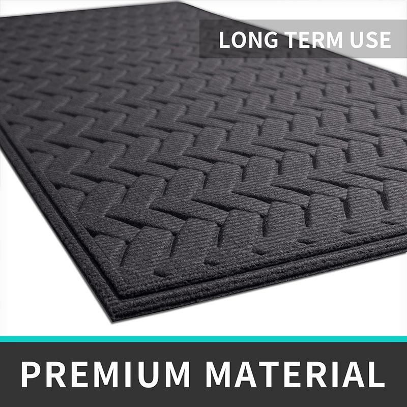 Commercial Rubber Non-slip Entry Carpet Floor Mat Door Mat Entry Mat Outdoor Hotel Polyester Nordic Wind Foot Mat