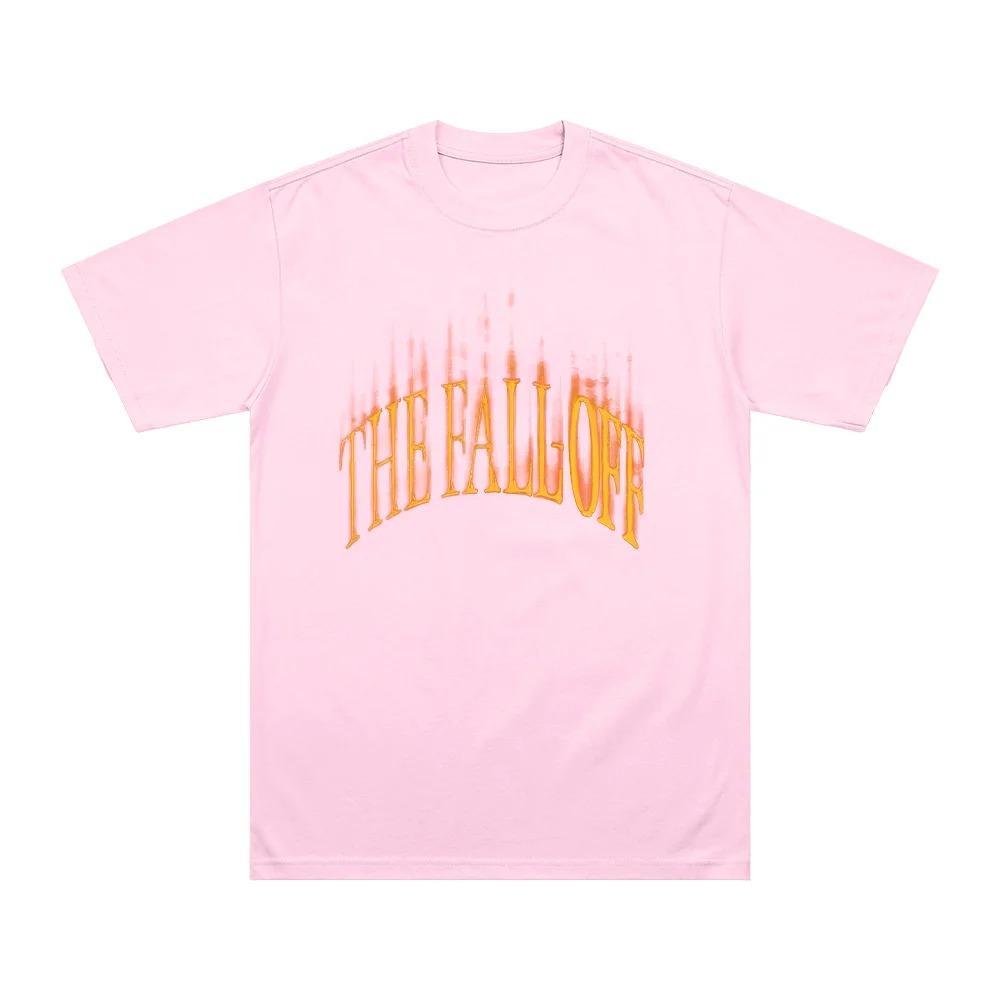 Хлопковая футболка Рэпер J. Футболка Cole Унисекс THE FALL OFF Графика Альбома Streetwear Оверсайз Мужская Женская Короткий Рукав