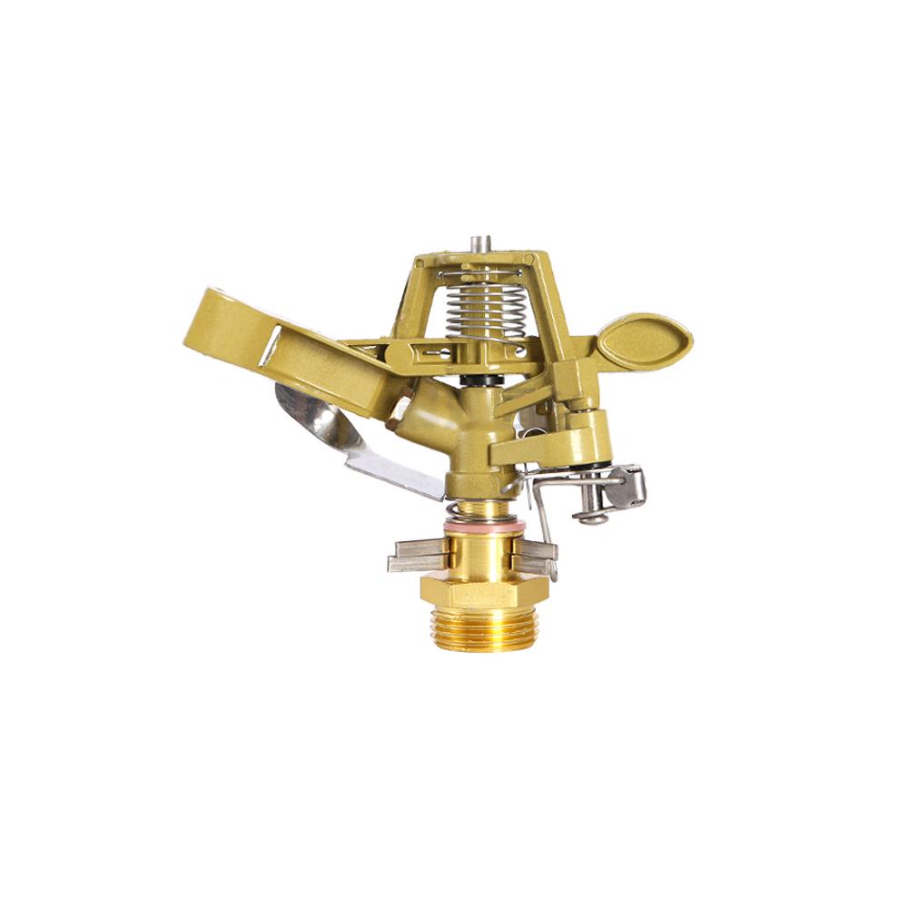 0 Degrees -360 Degrees Kirsite Adjustable Pattern Rain Bird Garden Impact Sprinkler Agricultural Lawn Brass Spray ADM