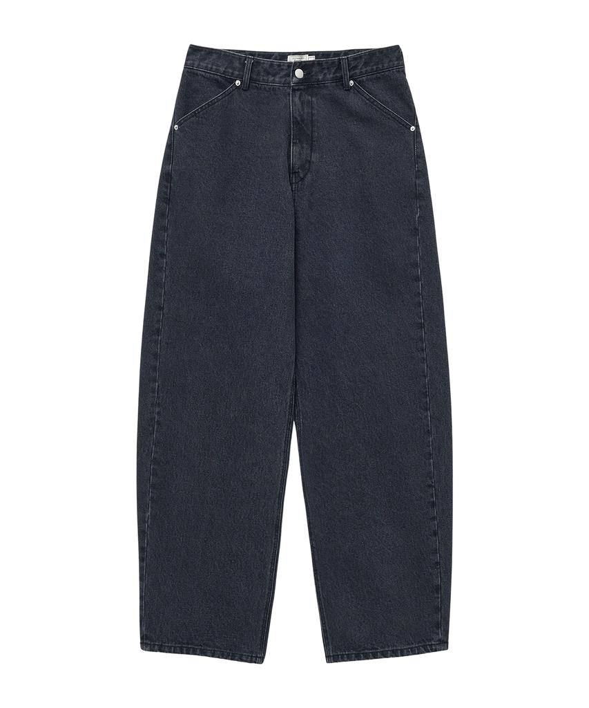 BIG UNION Curved Denim Pants (Black)