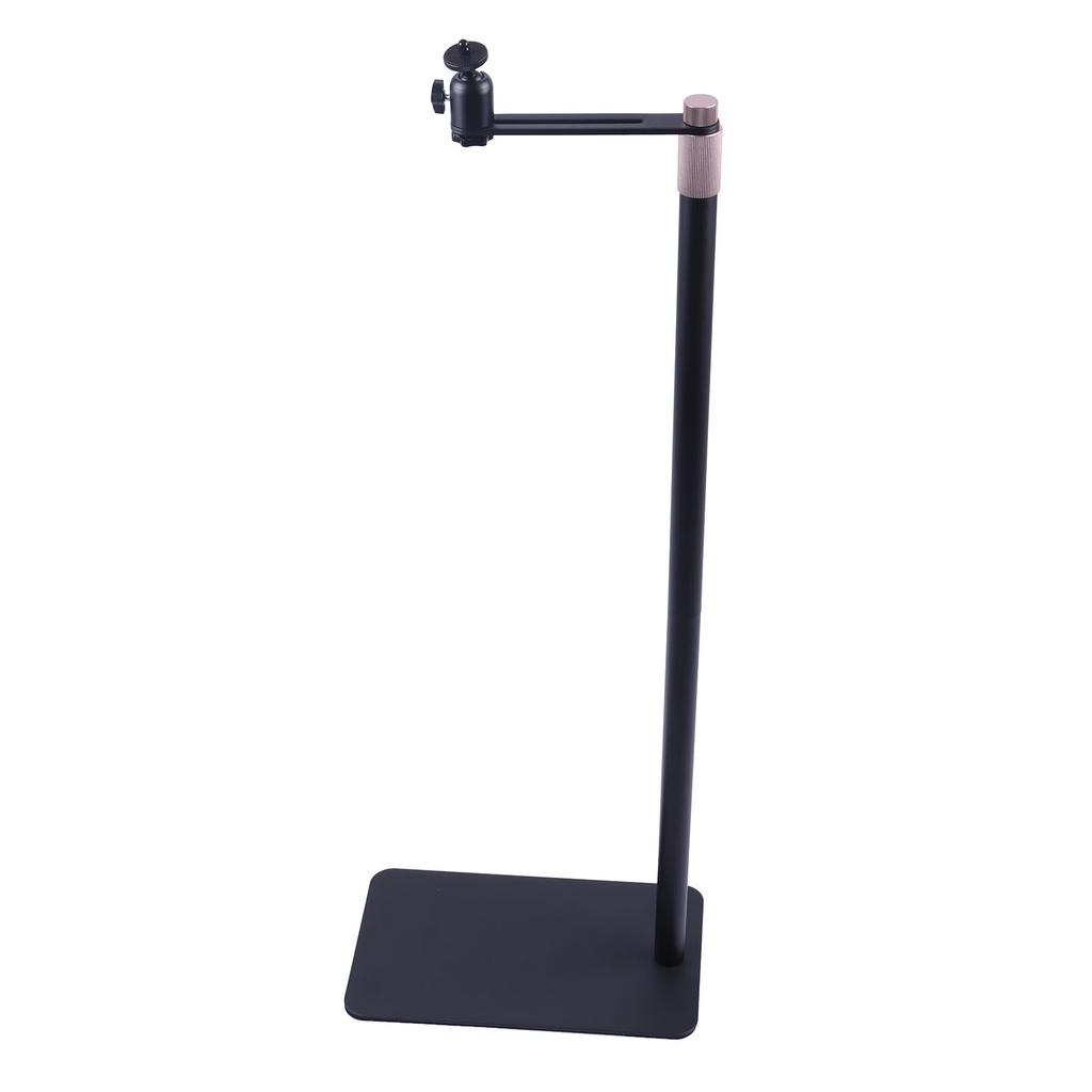 Projector Floor Stand Carbon Steel Height Adjustable Hide Against Wall Mount Bracket Shelf for Camera Gimbal Mobile