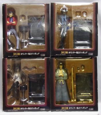 Banpresto Toru Catcher Lupine the Third Counter Set Фигурка Все 4 Типа