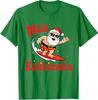 Funny Santa Summer Beach Vacation Design Funny Unisex T-Shirt 2
